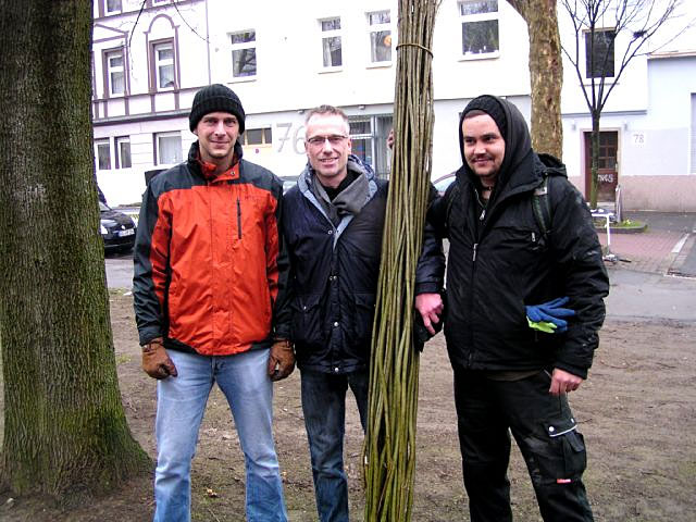 Von links: Martin Eder, Markus Jentzsch, Francois Brelinger