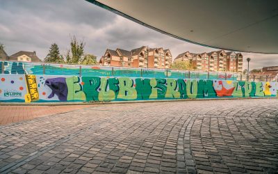 Erlebnisraum Lippe | Ein neues Wandbild für Lünen