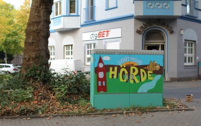 Energieverteiler im Hörder Burgunderviertel – Kooperative Gestaltung mit der Schule am Brücherhof