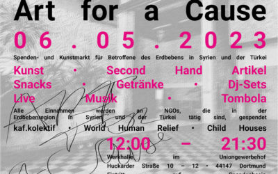 Art for a Cause – Kunst- & Second Hand Markt für die Erdbebenopfer