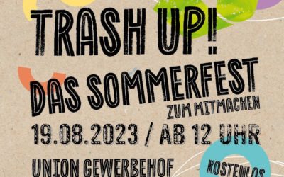 Das Programm für das Trash Up! Sommerfest 2023