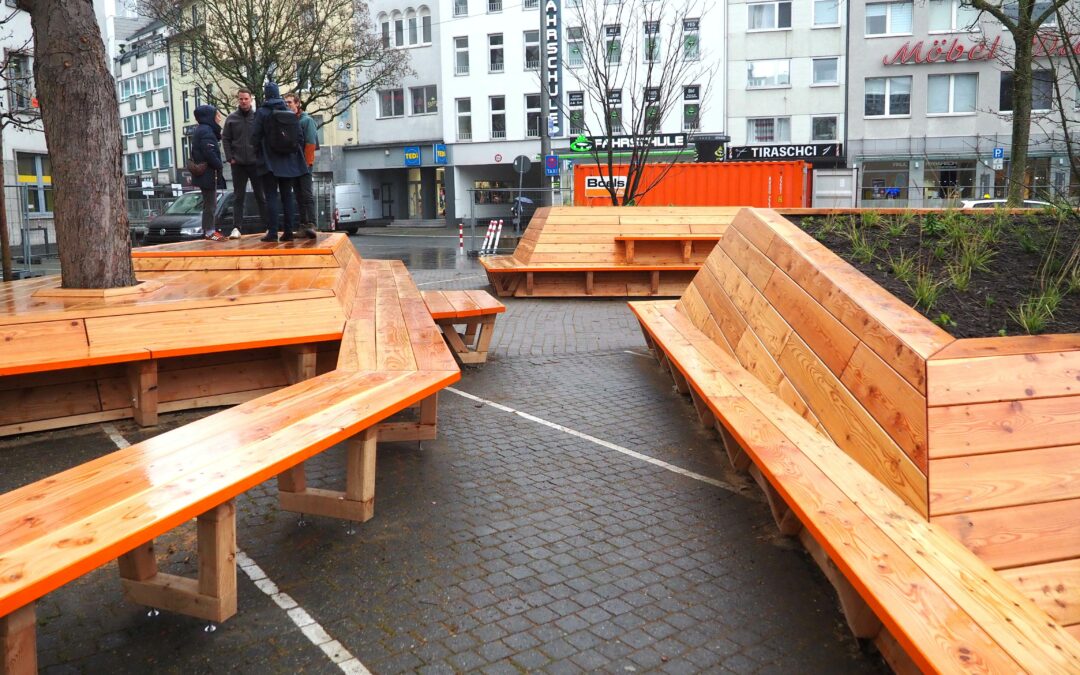 Insel am Kolk steht – Innovation trifft Parkplatz