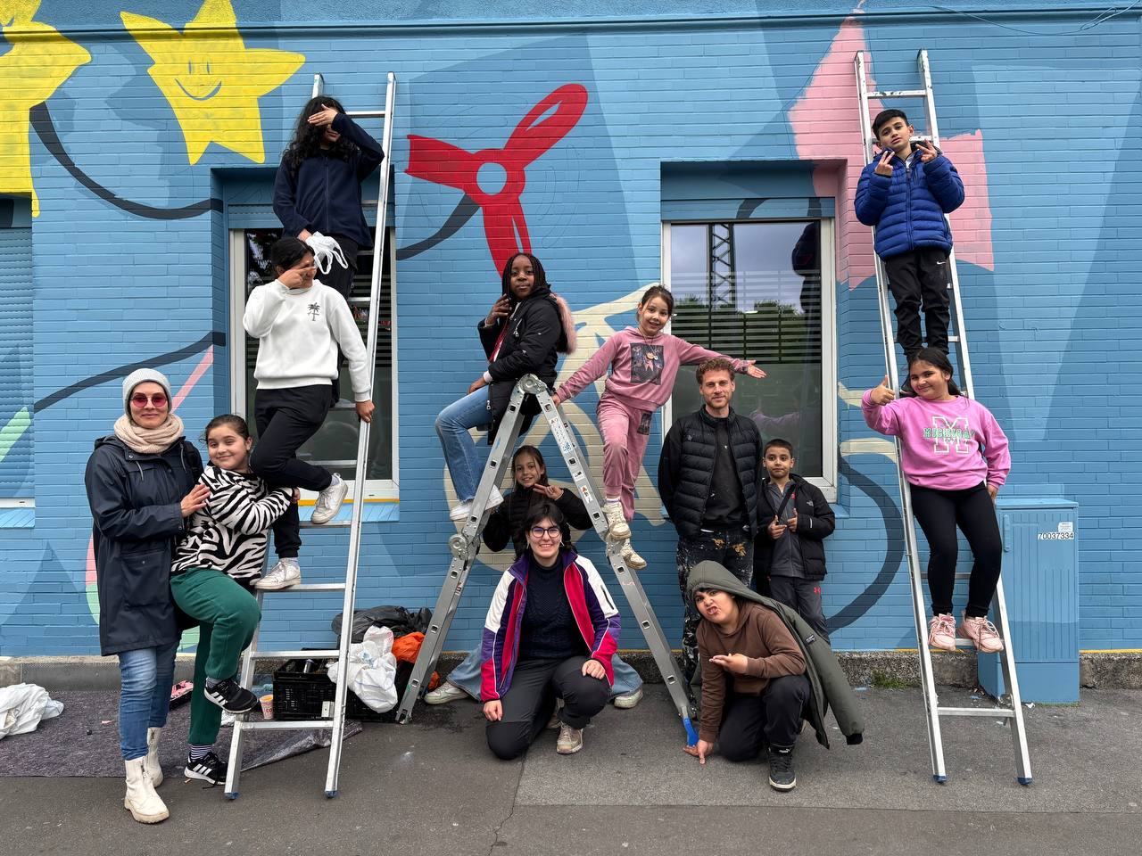 Gruppenfoto Straße der Vielfalt