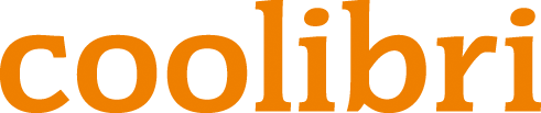 Coolibri Wortmarke in Orange auf weißem Hintergrund.